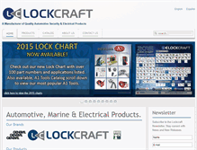 Tablet Screenshot of lockcraftproducts.com